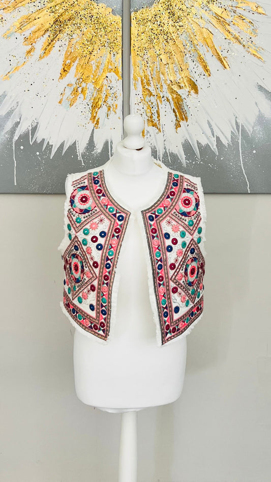 Embroidered Waist Coat